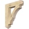 Ekena Millwork Balboa Arts & Crafts Rough Sawn Bracket, Douglas Fir, 6"W x 32"D x 36"H BKT06X32X36BOA03RDF - alternate 1